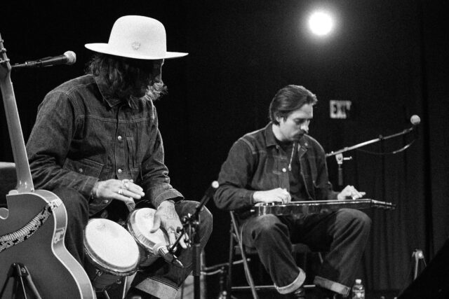 Hermanos Gutiérrez - Miracle Theater DC - 10.31.22 Photo by Casey Vock DSC05435-2 Hermanos Gutiérrez at Miracle Theater Washington DC Photo by Casey Ryan Vock