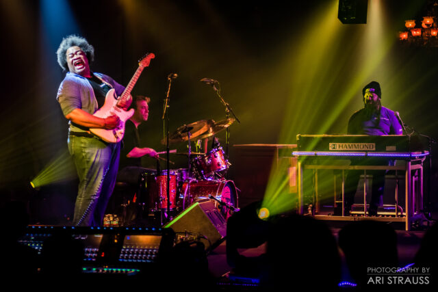 DLO3 Delvon Lamarr Organ Trio performs at The Birchmere, Dec. 9, 2022. (Photo by Ari Strauss)