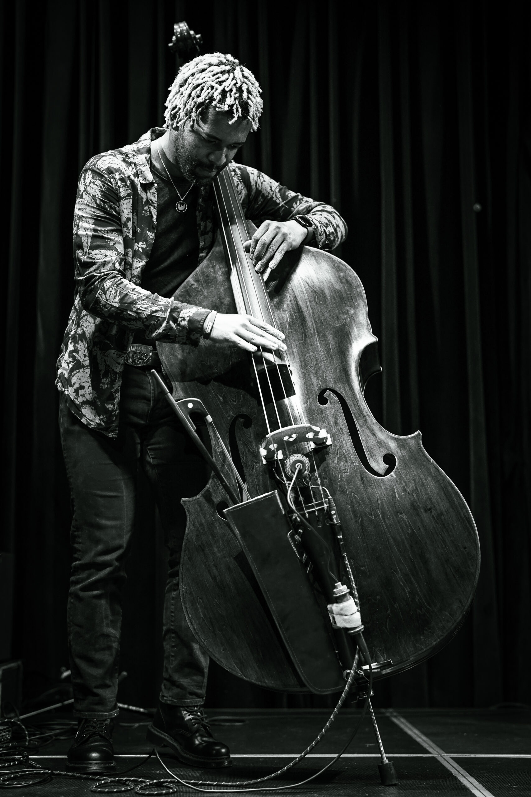 Jake Blount at Creative Alliance Baltimore MD Dec. 9, 2022 Photo by Casey Ryan Vock