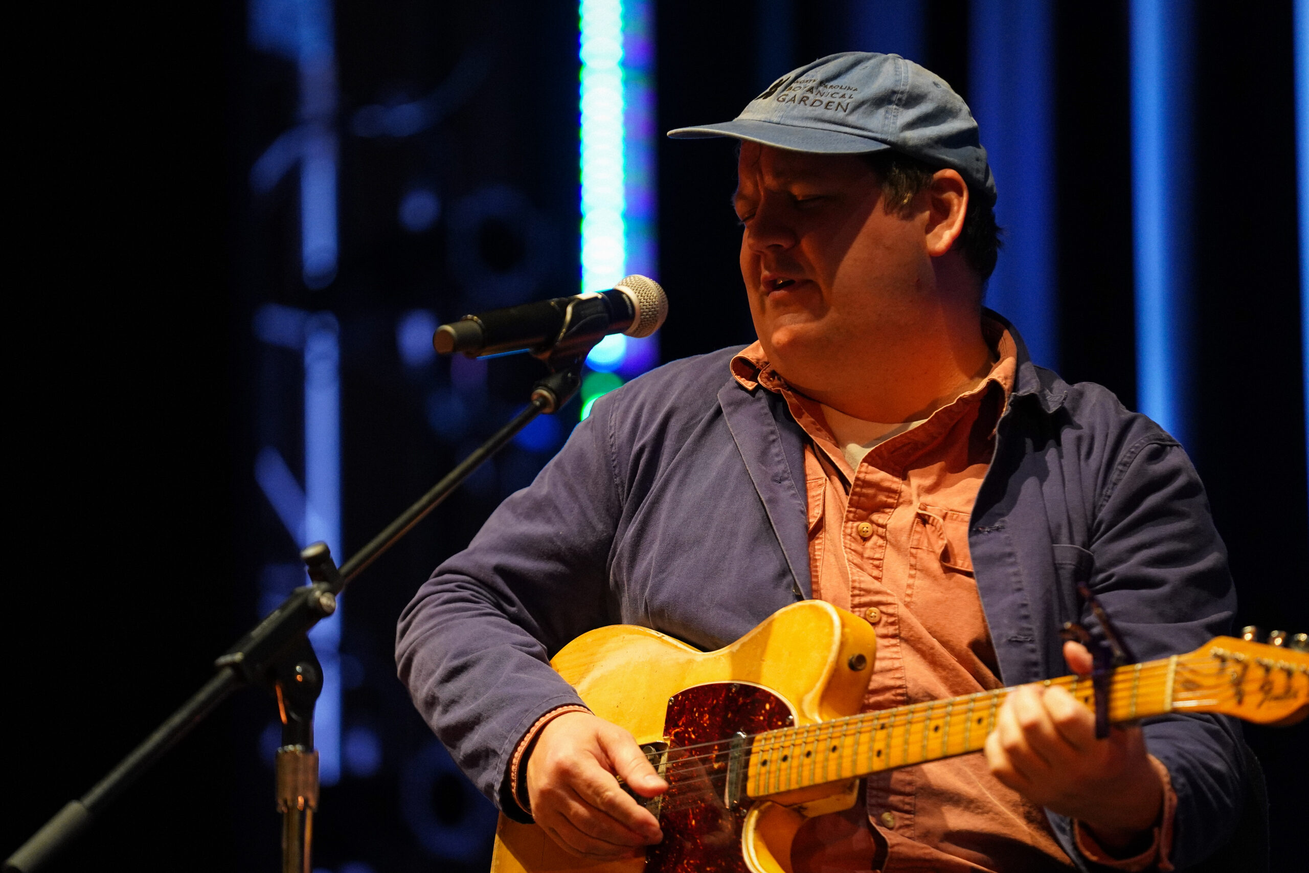 Jake Xerxes Fussell at Kennedy Center Washington DC Dec. 1, 2022 Photo by Casey Ryan Vock