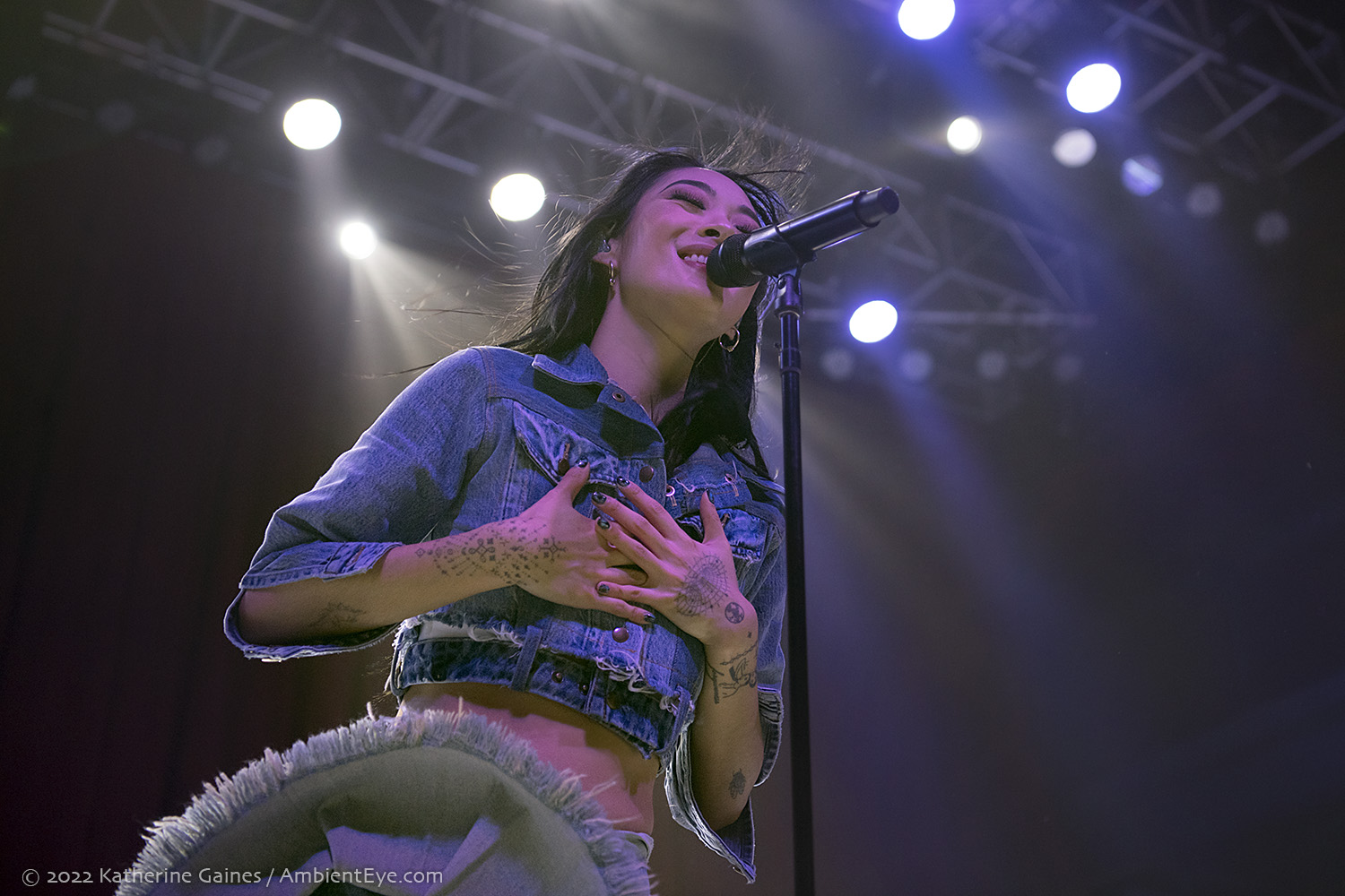 Rina Sawayama, fillmore silver spring, 11/29/2022, katherine gaines, ambienteye photography
