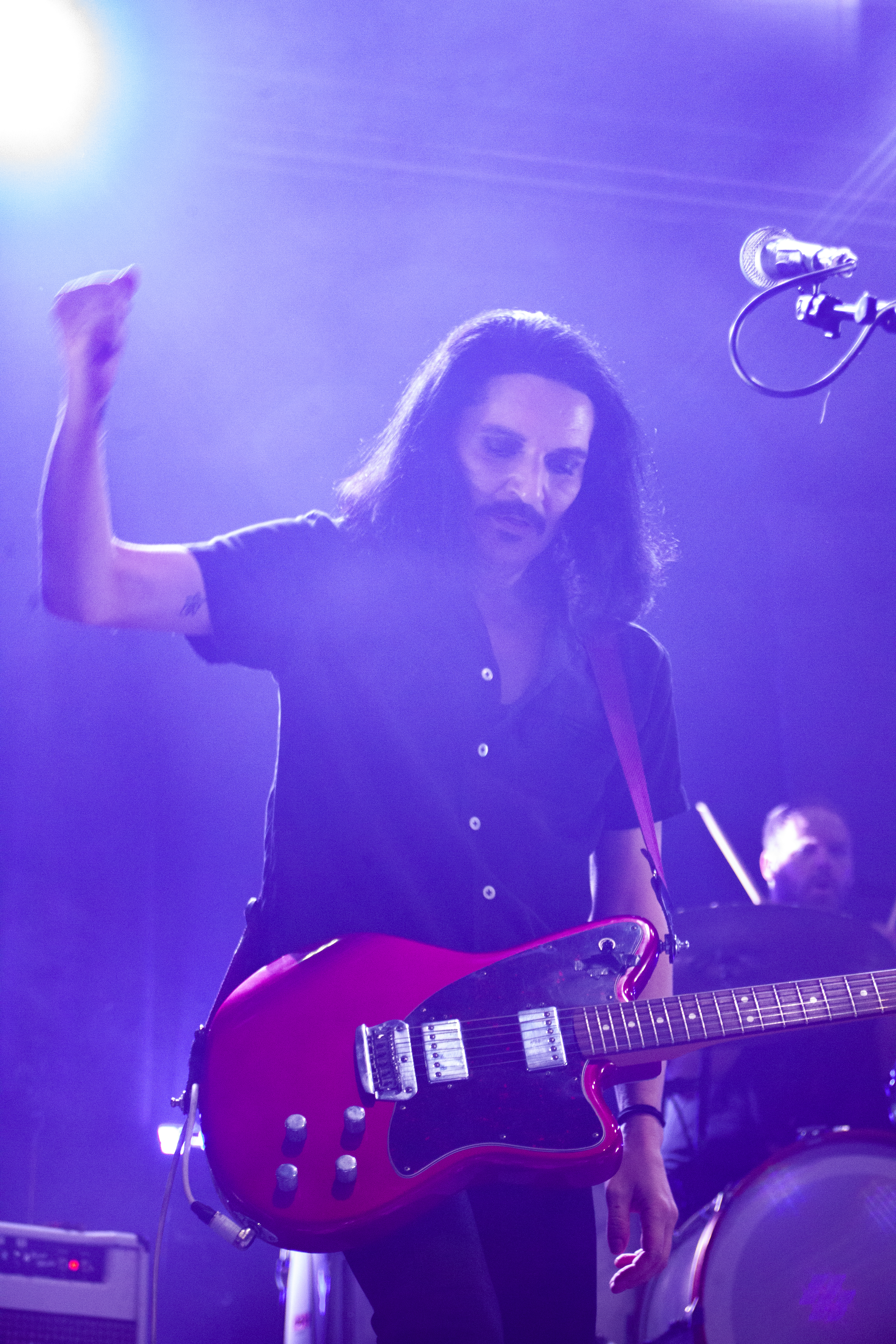 Placebo performs at 9:30 Club 5/02/23 (photo by Marc Shea)