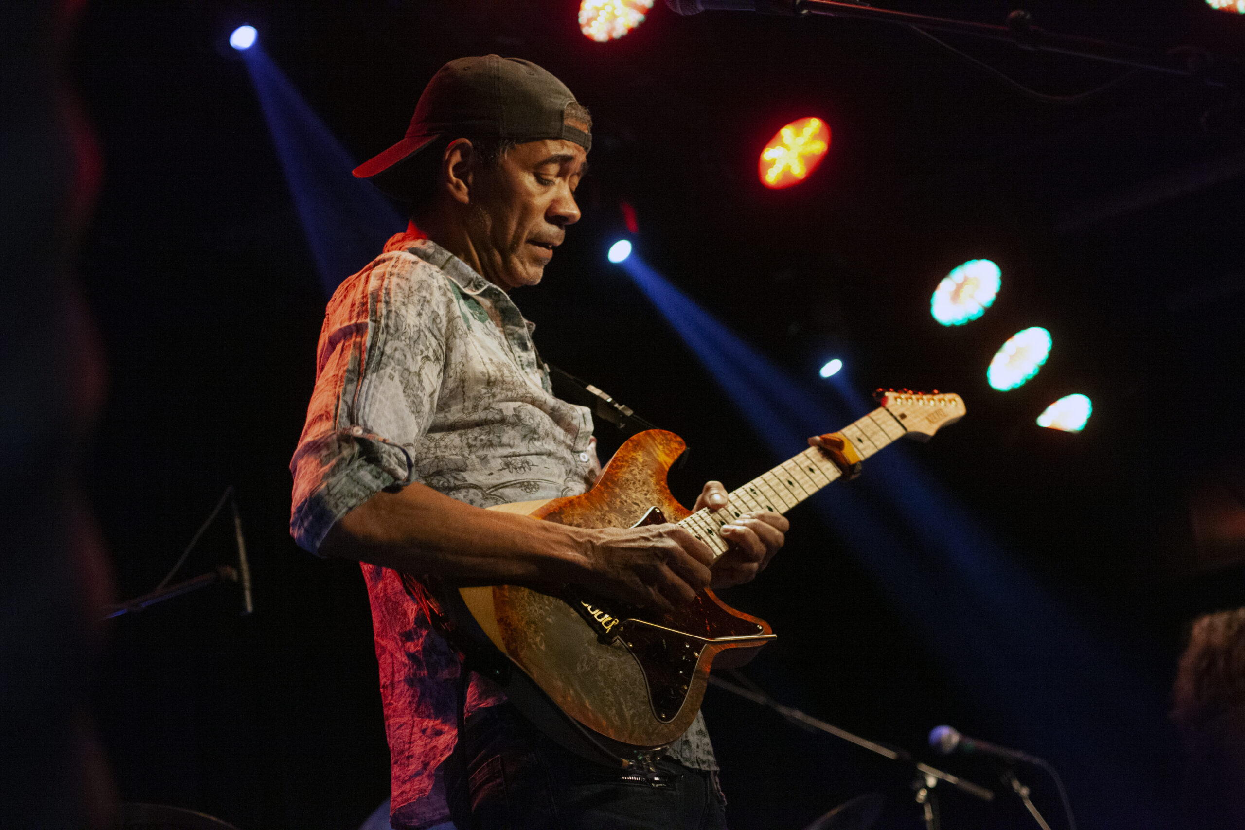 Greg Howe at Jammin Java 8-16-2023 (Photo By Marc Shea) Greg Howe