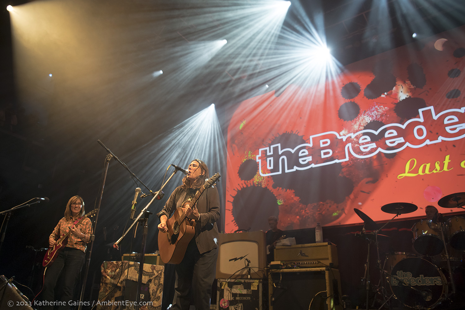 the breeders, fillmore silver spring, katherine gaines, ambienteye photography