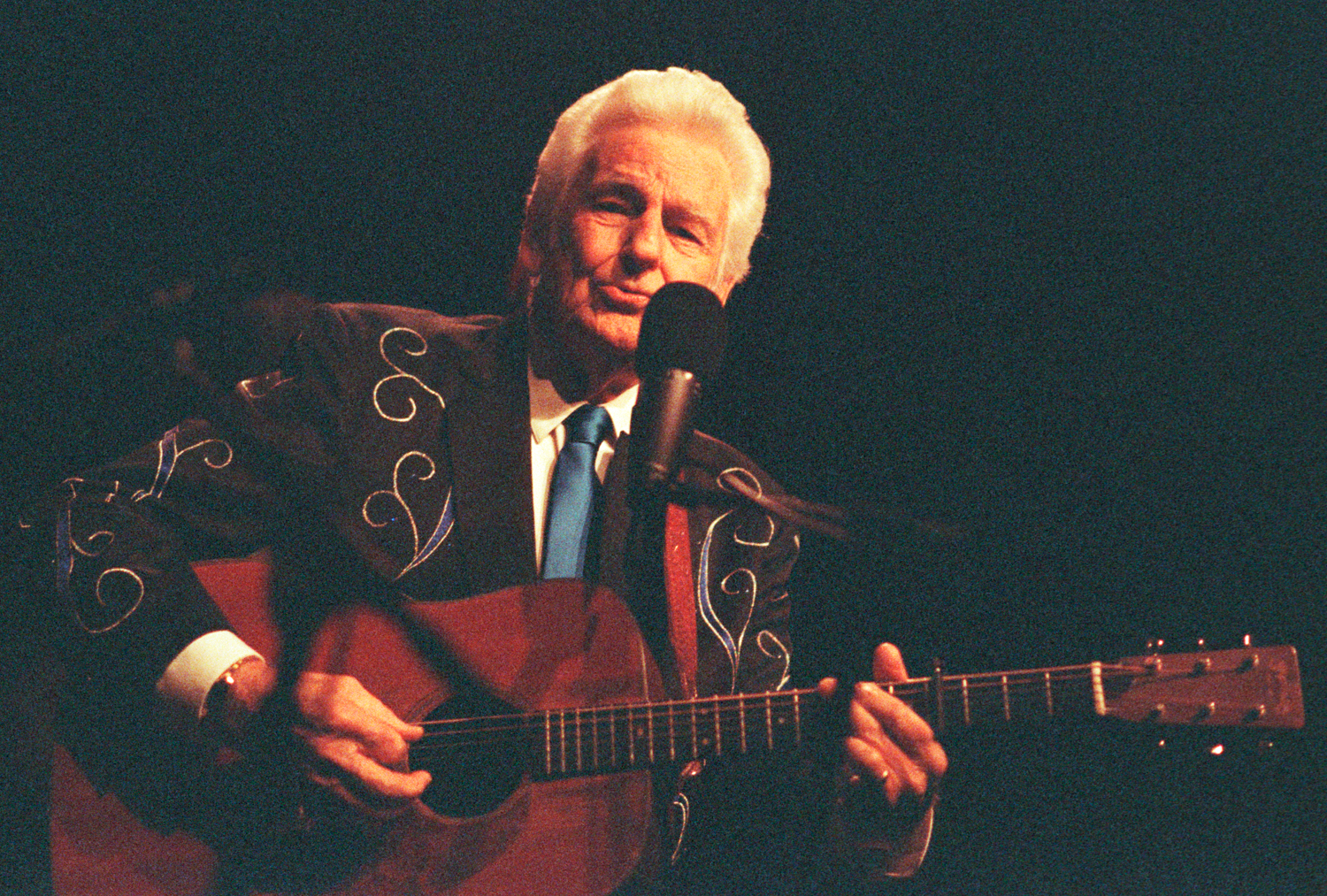 The Del McCoury Band @ Barns at Wolf Trap Vienna VA - 01.20.24 35mm Film Photo by Casey Ryan Vock