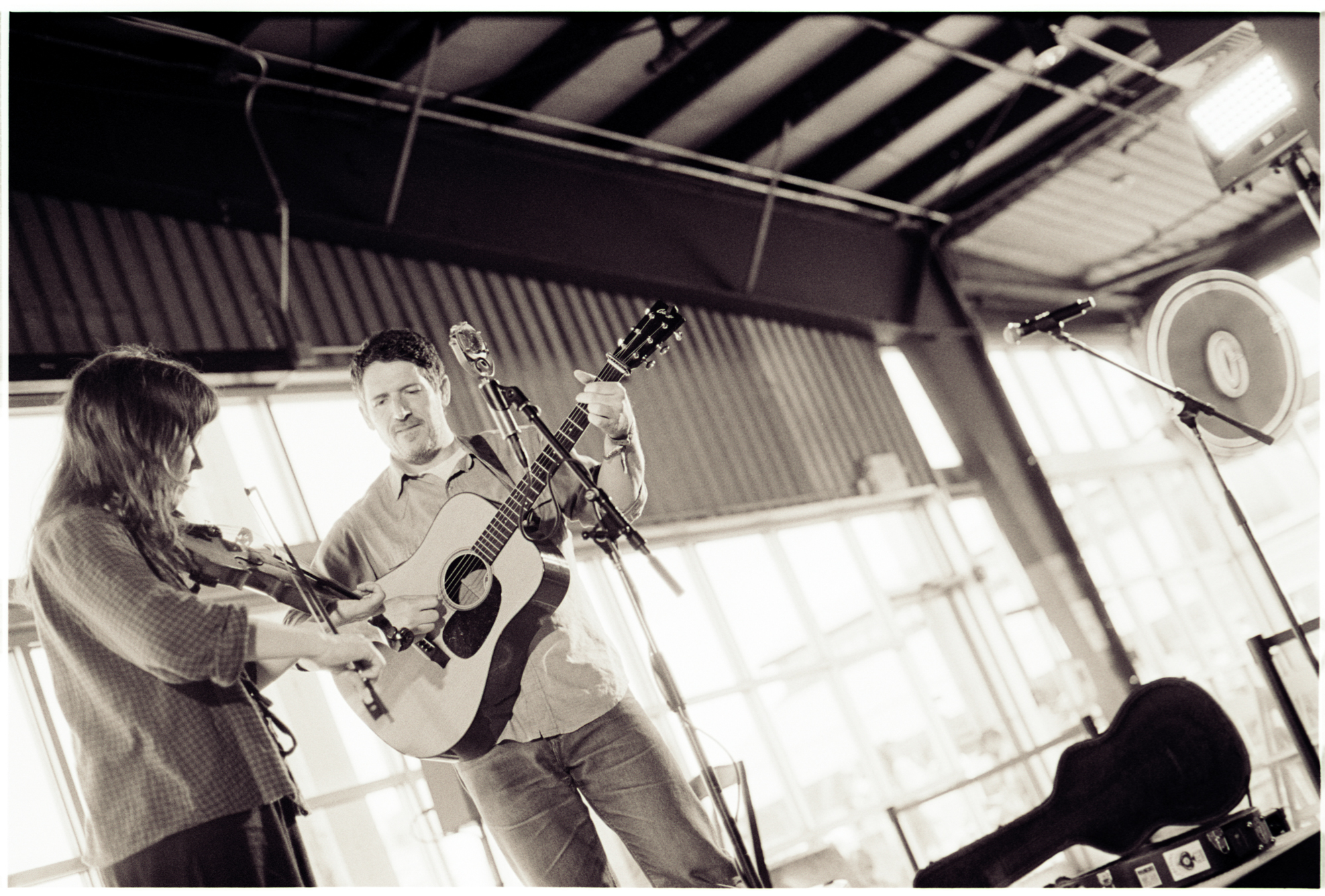 Baltimore Old Time Music Festival @ Museum of Industry April 2024 35mm Film photo by Casey Ryan Vock