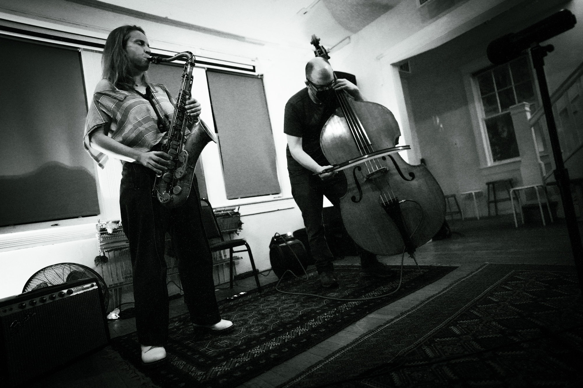 Catherine Sikora & David Menestres @ Rhizome Washington DC 06.06.24 Photo by Casey Ryan Vock