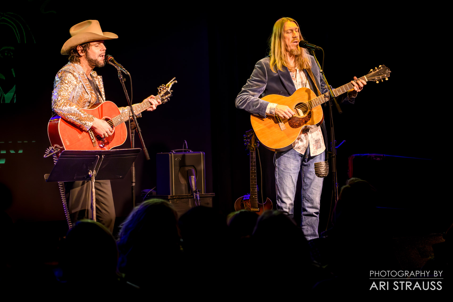 LanghornSlim-OliverWood-14 Langhorne Slim (left) and Oliver Wood (right)