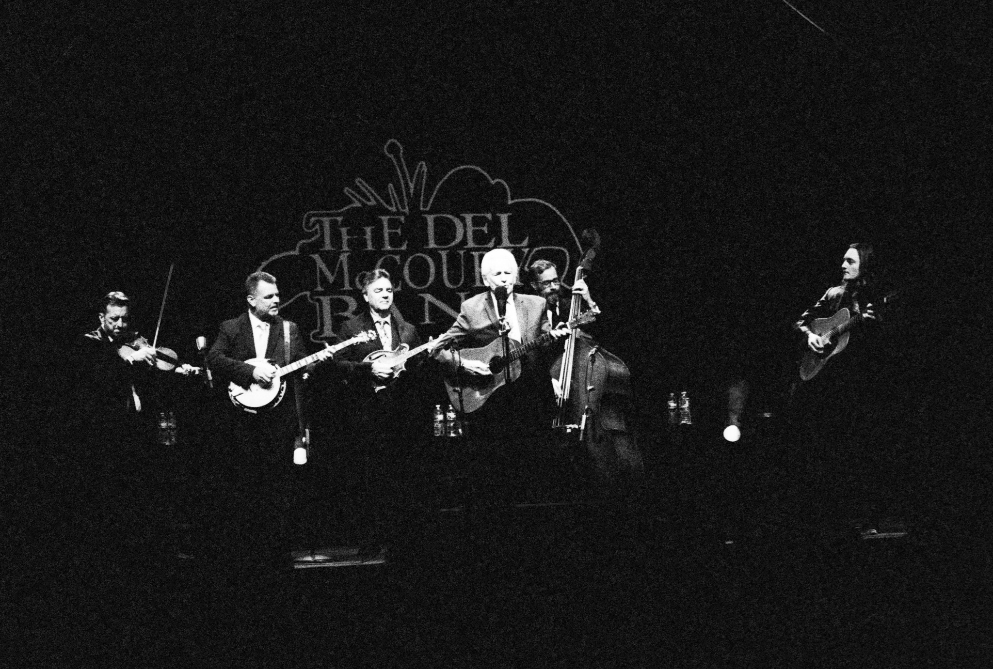 The Del McCoury Band - The Barns at Wolf Trap Vienna VA - 01.21.25 35mm Film Photo by Casey Ryan Vock