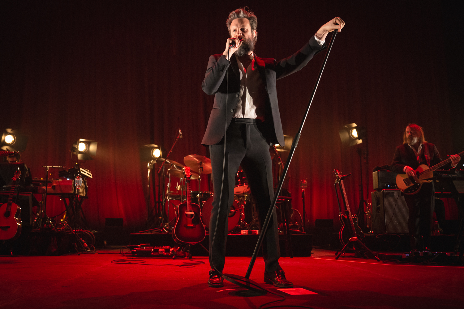 Father John Misty performs at The Anthem in Washington, D.C. Father John Misty